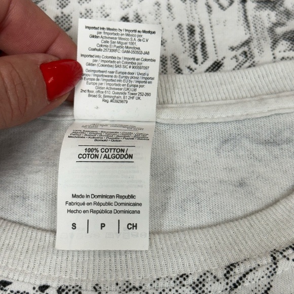 Vintage New Orleans Sketch Print T-Shirt Size Small, 90s Y2K NOLA French Quarter - Picture 5 of 8